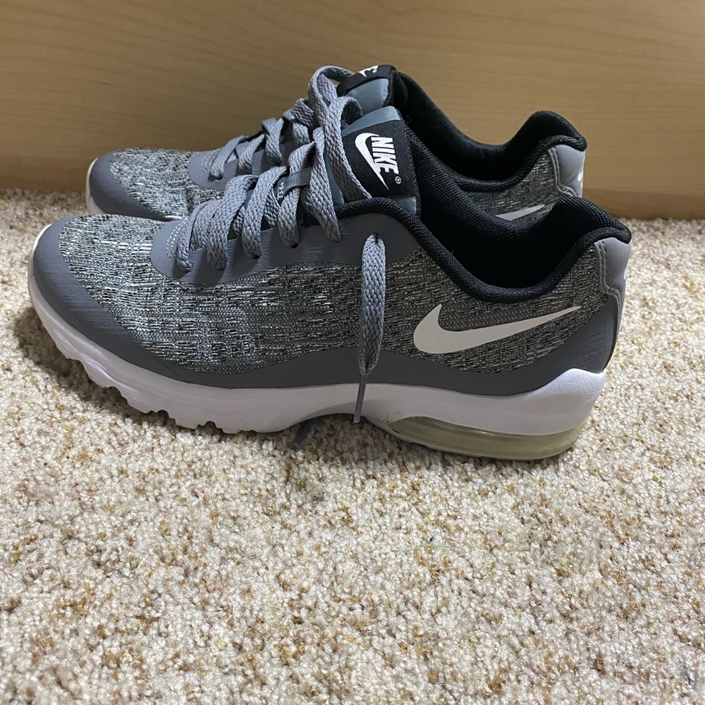 Gray Nike Gym Shoes